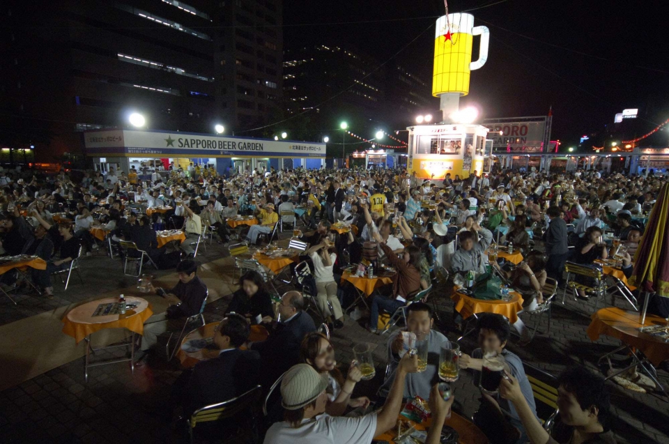 일본 홋카이도 삿포로 맥주축제