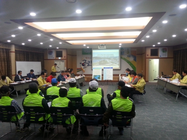 한국농어촌공사는 충남 논산 탑정저수지에서 농업기반시설에 대한 재난대응역량 강화를 위해‘2018 재난대응 안전한국훈련’을 실시했다.