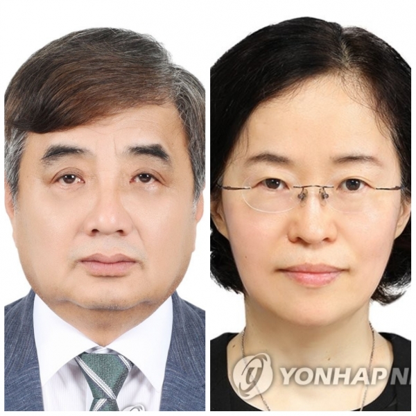 한상혁 방통위원장 후보자(왼쪽)‧조성욱 공정위원장 후보자 [사진=연합뉴스]