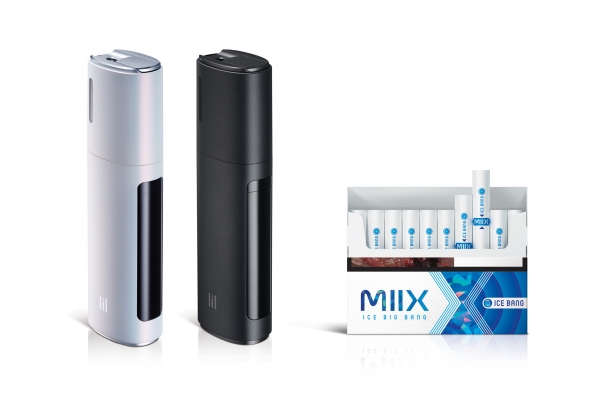 ‘릴 하이브리드 2.0’과 전용스틱 신제품 ‘믹스 아이스 뱅(MIIX ICE BANG)’ 제품