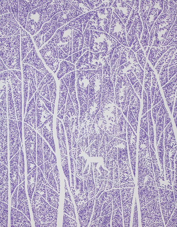 사슴흉내(Deer Mimicry), 2018, Acrylic on Canvas, 90.5x116.5cm